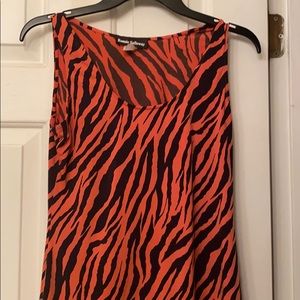 Tiger stripe cami tank, blouse/top